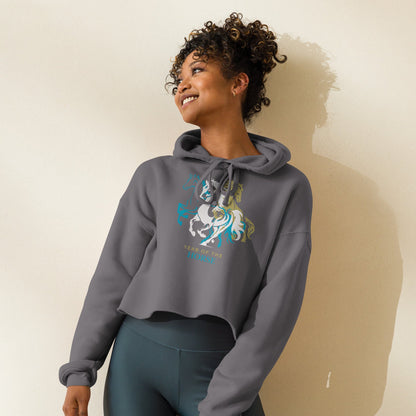 Year of the Horse Crop Hoodie