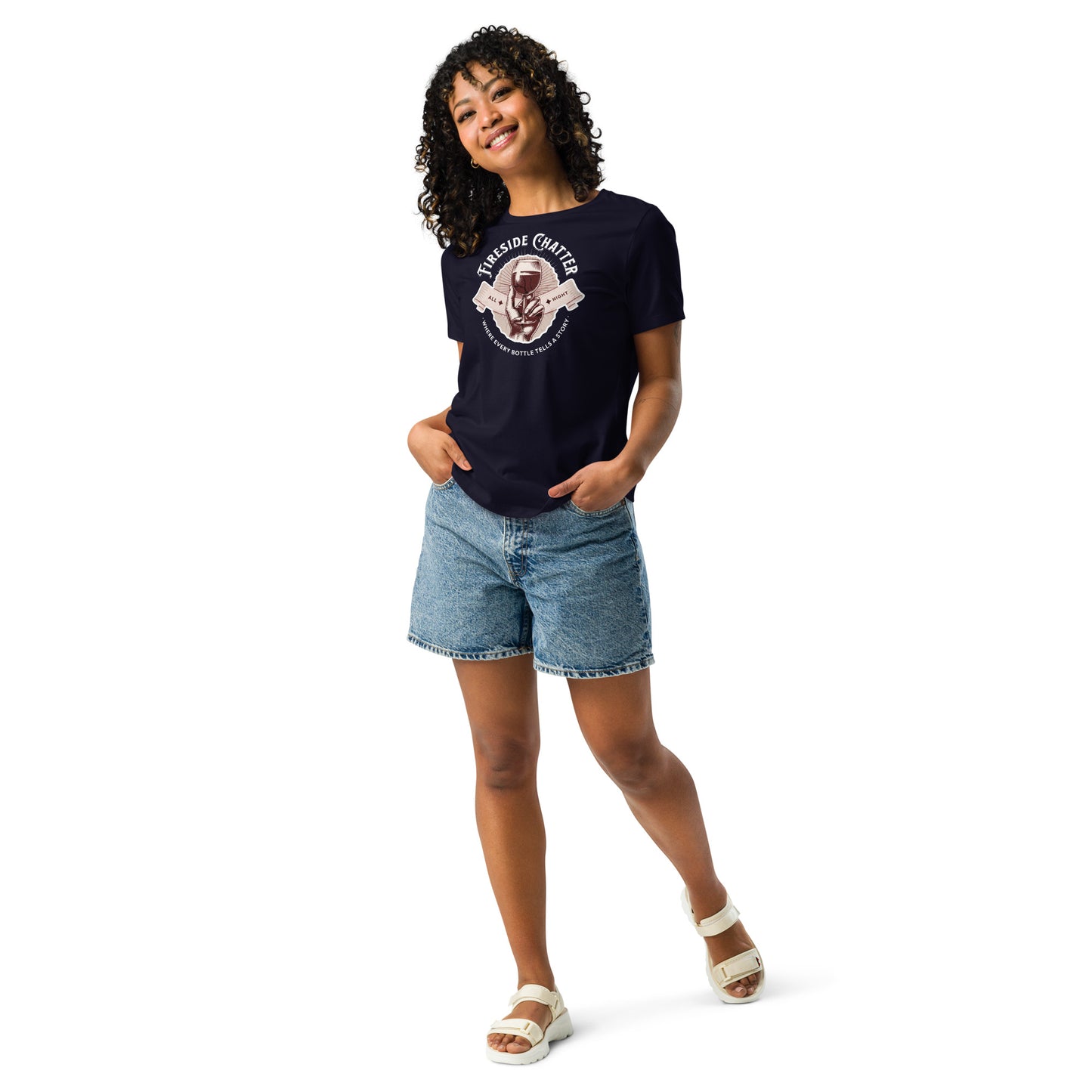 Fireside Chatter Women's Relaxed T-Shirt