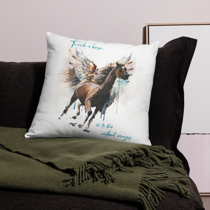 To Fly Without Wings Pillow Case