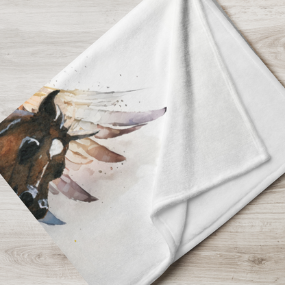 To Fly Without Wings Throw Blanket